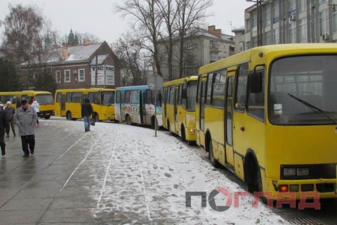 Тернопольский горсовет решил отказаться от маршруток