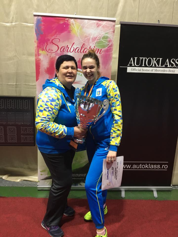 С Европейского кадетского цикла по фехтованию николаевская рапиристка Алина Полозюк вернулась с медалями 3