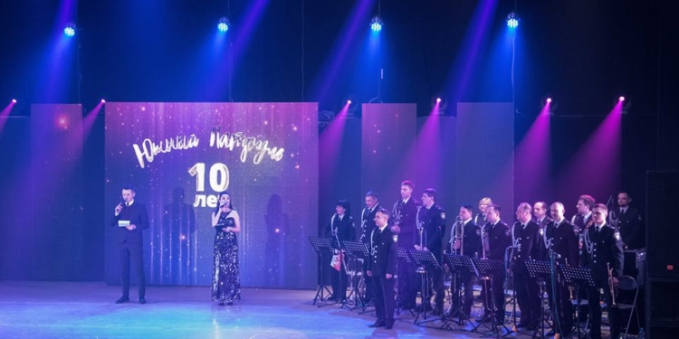 Николаевский полицейский ансамбль «Южный патруль» отметил 10-летний юбилей двухчасовым концертом