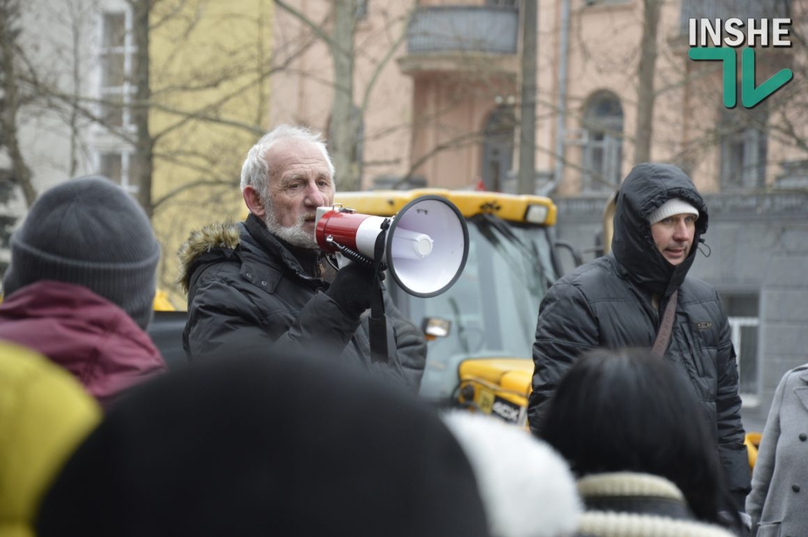 Акция сторонников Саакашвили в Николаеве: Потасовки из-за музыки, обвинения власти в провокациях 12