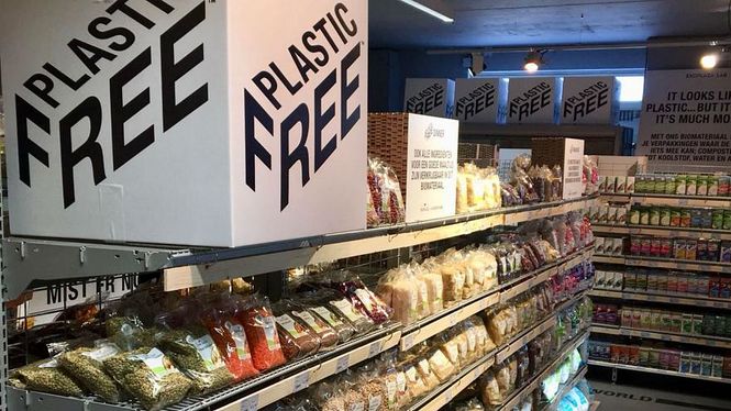 Продукты, свободные от пластика. В Амстердаме открылся супермаркет с необычным отделом 1