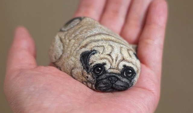 Сложно поверить, что они из камня. Японская художница создает “ручных” животных