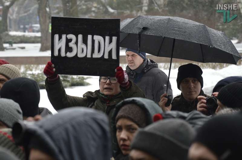 «Мы не остановимся!» - в Николаеве активисты потребовали от Президента Украины уволить главу ОГА 21