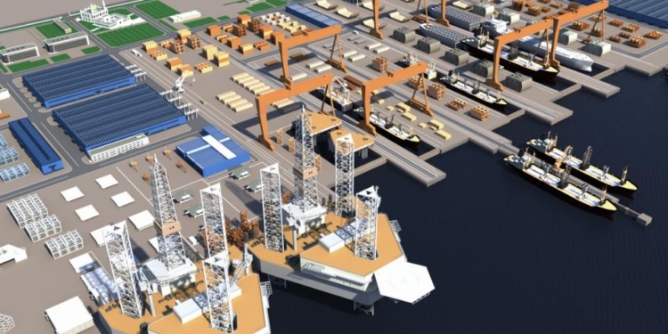 Кто сказал, что мировое судостроение в упадке? В СА только строится огромная верфь, а заказы уже есть