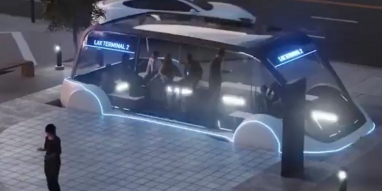 Тоннели с лифтами. Илон Маск показал, как это будет работать