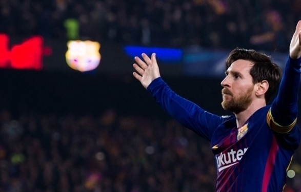 Сотый гол Месси помог “Барселоне” пробиться в 1/4 финала Лиги чемпионов