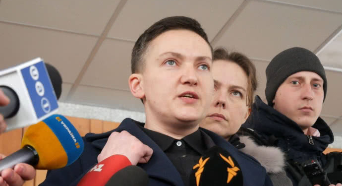 После допроса в СБУ Савченко прямо призвала к военному перевороту