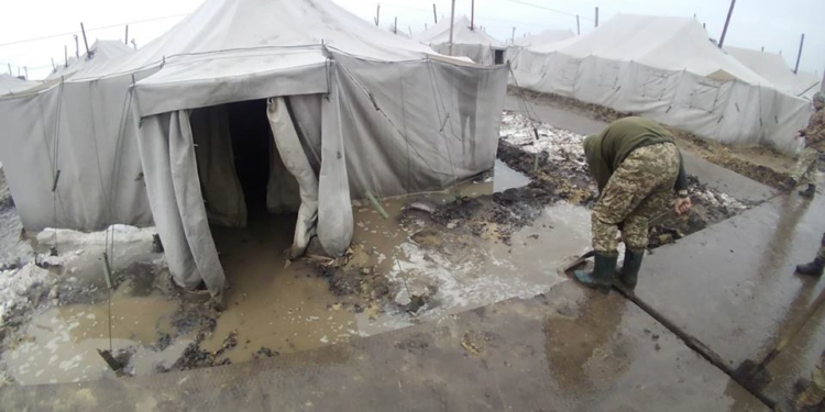 За условия на полигоне Широкий лан Полторак наказал генерала и командиров