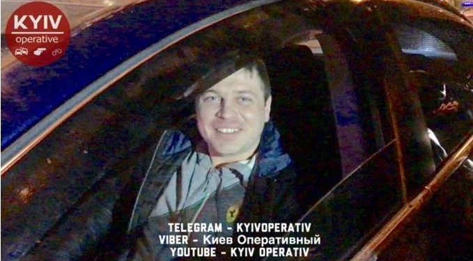 В Киеве пьяный работник посольства РФ совершил ДТП