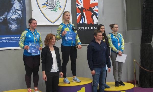 Николаевская саблистка Ольга Харлан в очередной раз выиграла чемпионат Украины