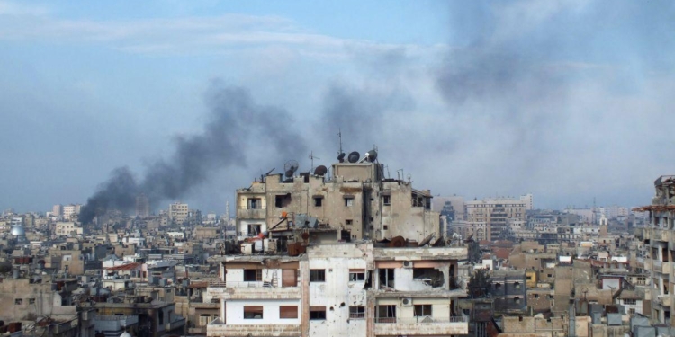 В Сирии обстреляли авиабазу правительственных войск