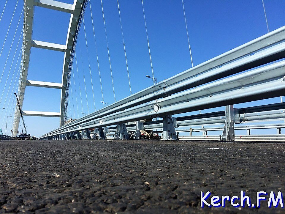 Оккупанты рассказали, как будут запускать движение по Крымскому мосту 9