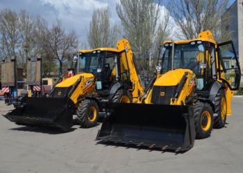Николаевводоканал купил 2 новых трактора JCB – на предприятии говорят, что техника была обновлена благодаря николаевцам, исправно оплачивающим услуги