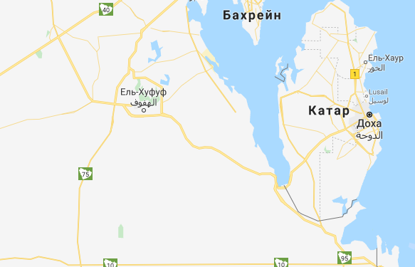 Саудовская Аравия хочет прорыть канал и превратить Катар в остров