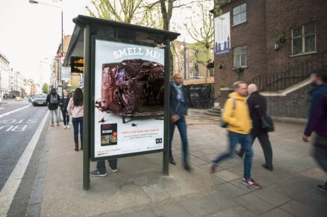 В Лондоне появились автобусные остановки, на которых пахнет шоколадом 1