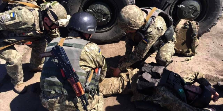 На полигоне в Кривом Роге во время учений подорвались на гранатах трое военнослужащих