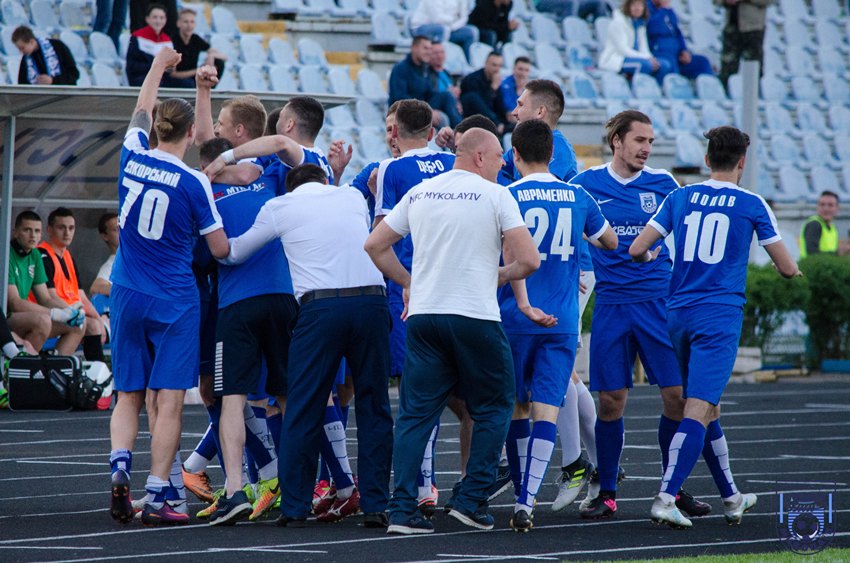 МФК «Николаев» назвали лучшей командой 29-го тура Первой лиги 5