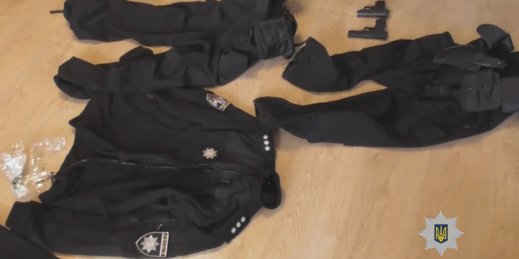 В Киеве задержали группу псевдополицейских, которые грабили иностранцев