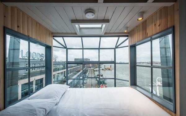 Необычный комфорт. В Амстердаме в старом портовом кране теперь квартира