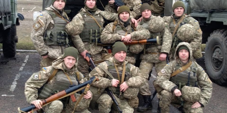 Батальон охраны николаевской бригады тактической авиации провел интенсивные учения