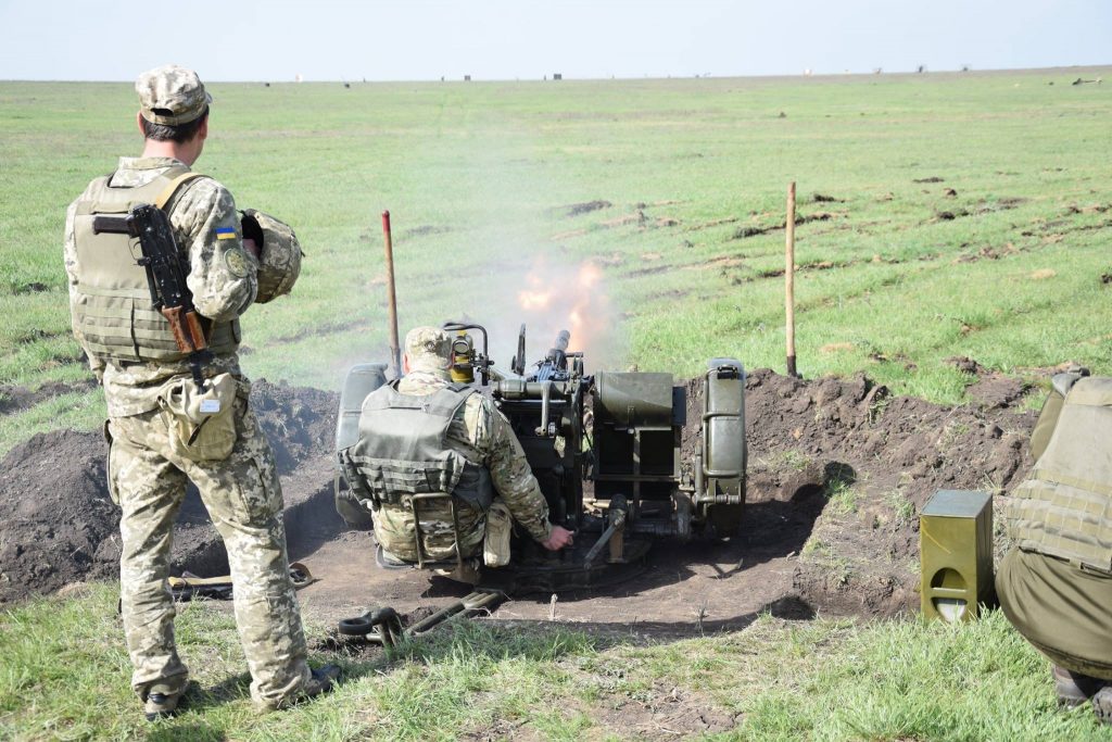 Под Николаевом прошли учения по охране военных аэродромов 4