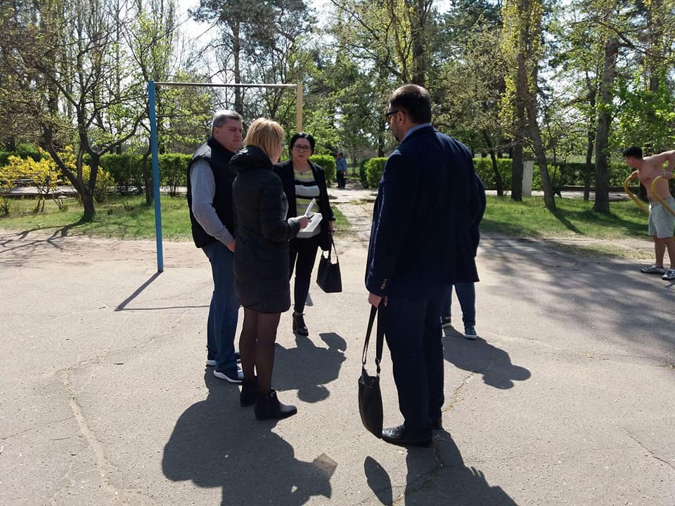 Первая в Николаеве инклюзивная спортплощадка вскоре появится в парке Лески 3
