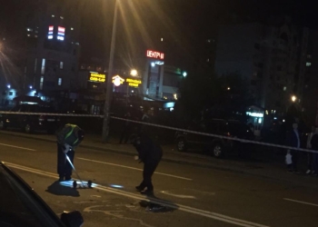 В Киеве взорвался автомобиль, один человек погиб, один – травмирован