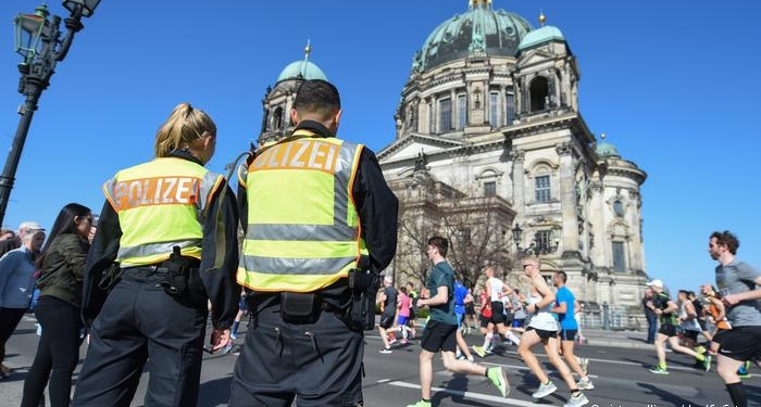 Немецкая полиция предотвратила нападение на Берлинском полумарафоне