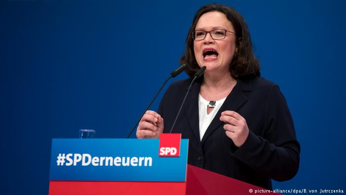 Социал-демократов Германии впервые возглавила женщина 1