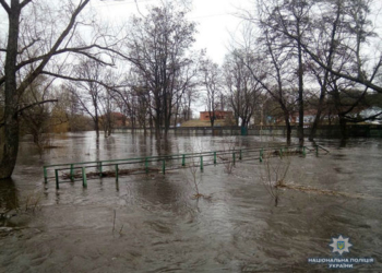 В Чернигове из-за паводка подтоплены десятки домов