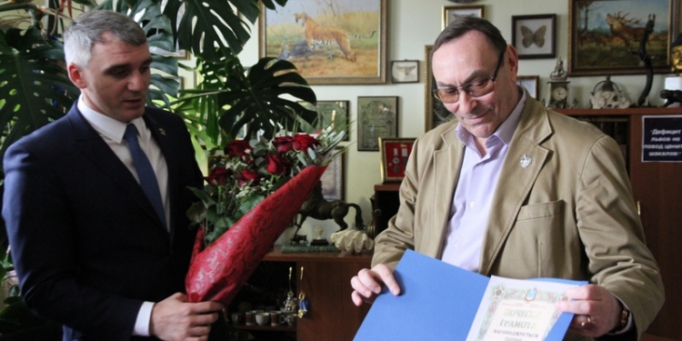 Директор Николаевского зоопарка Владимир Топчий – звезда. «Звезда культуры Николаева»