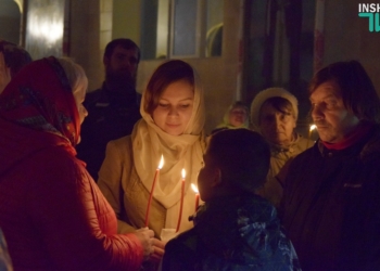 Благодатный огонь прибыл в Николаев!