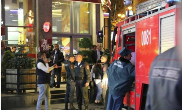 В Ереване произошел взрыв в Burger King: есть пострадавшие