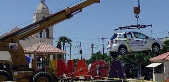 Выигранный в лотерею автомобиль отобрали у нового хозяина и замуровали