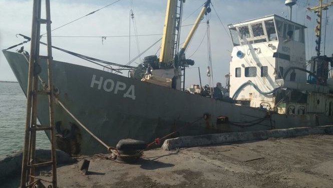 Моряки с задержанного судна Норд вернулись в оккупированный Крым