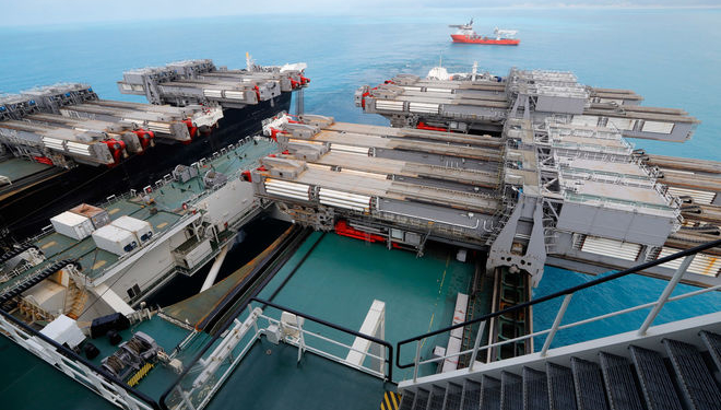 “Газпром” построил первую нитку “Турецкого потока”