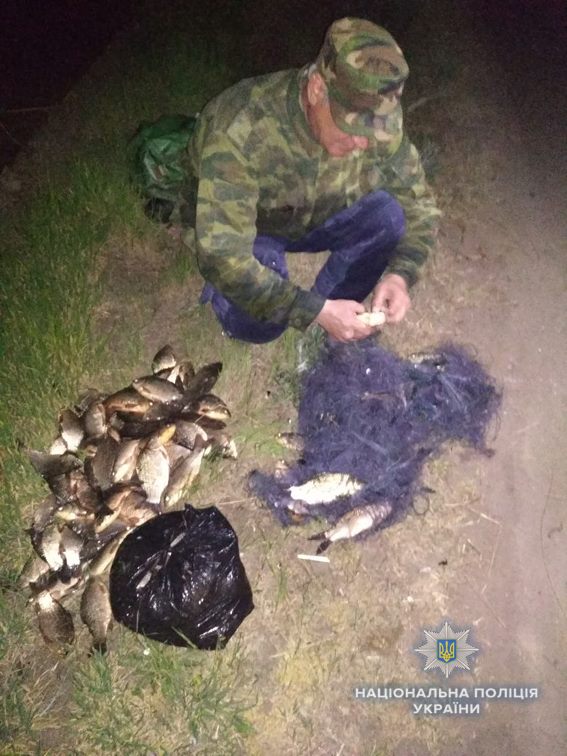 Рыба всем нужна. Николаевская полиция поймала браконьеров в акватории Южного Буга, Ингула и лимана 3
