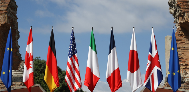 Большая семерка обсудит пути давления на Россию