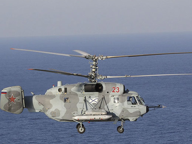 Российский военный вертолет упал в Балтийское море 1