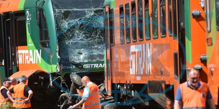 В Чехии столкнулись пассажирские поезда, есть пострадавшие