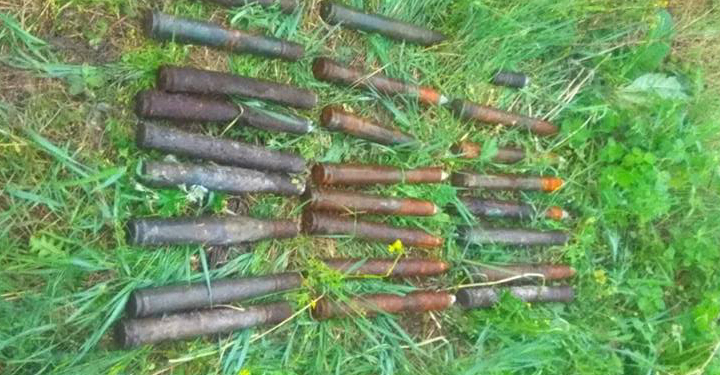 С начала недели николаевские спасатели обезвредили 30 взрывоопасных предметов