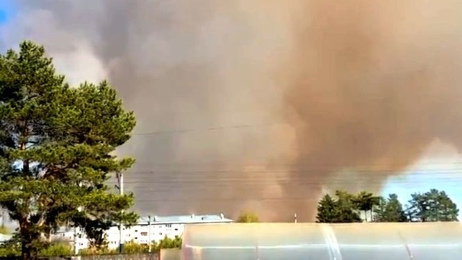 Не только наша беда: в России на арсенале заброшенной воинской части начали взрываться снаряды