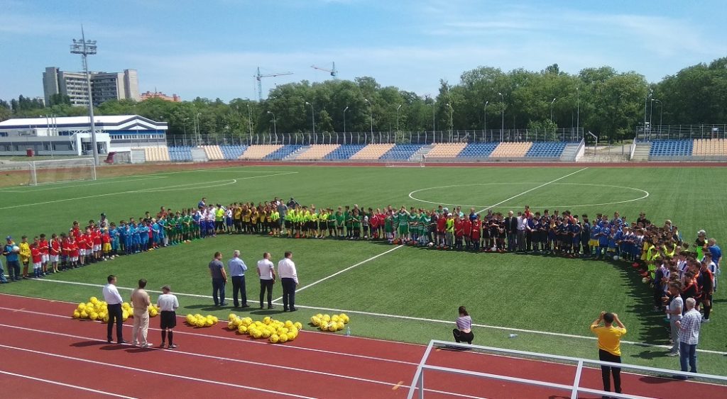 В Николаеве прошел масштабный фестиваль детского футбола 2