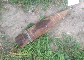 В Большой Коренихе нашли артснаряд