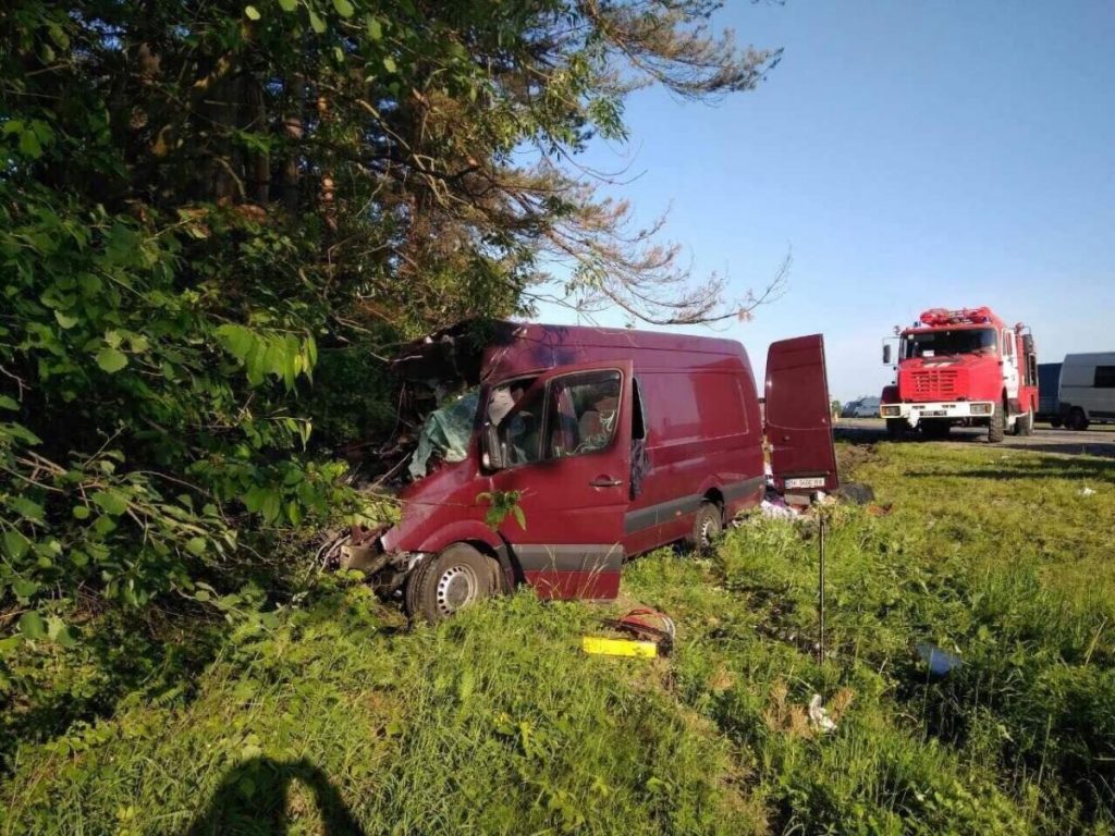 ДТП на Львовщине: микроавтобус столкнулся с грузовиком, погибли шесть человек 5