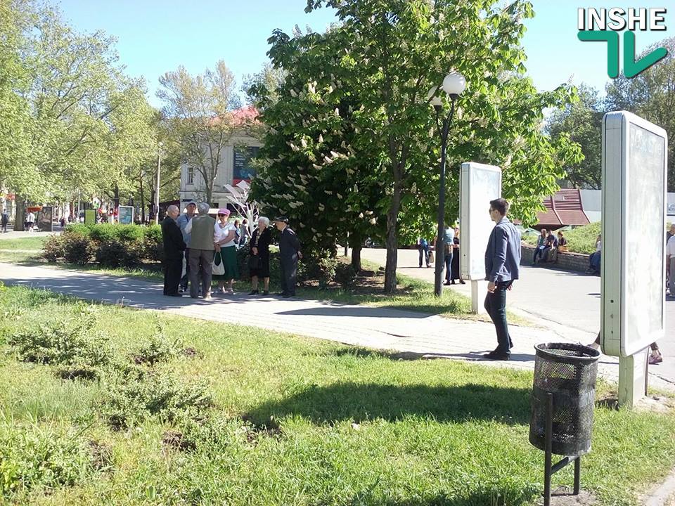 Организатора марша против «ценового и коммунального геноцида» облили зеленкой в Николаеве 3