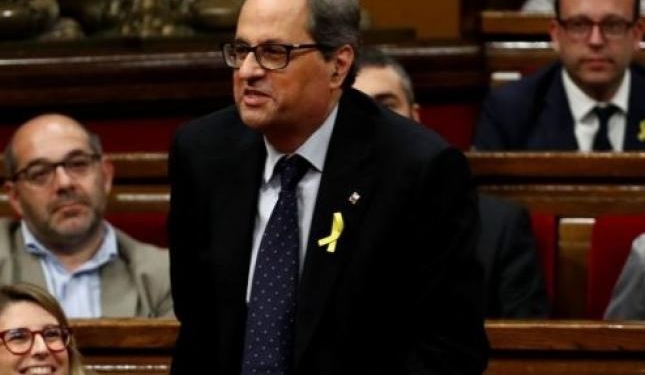 Новый глава Каталонии не присягнул королю Испании