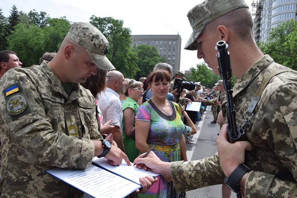 В Николаеве 272 военнослужащих ВМС Украины приняли Присягу на верность украинскому народу 6