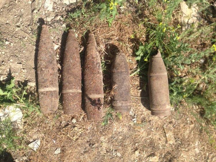 На Николаевщине обезвредили пять снарядов прошлой войны 1