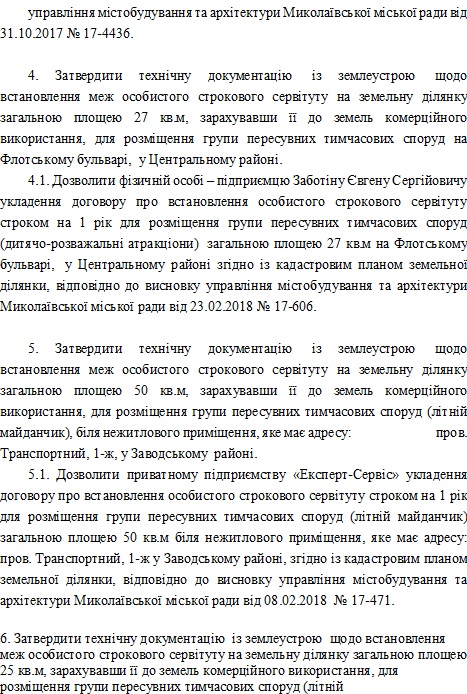 Летним площадкам на ул.Соборной и Флотском бульваре – быть. Со скрипом, но исполком Николаевского горсовета принял такое решение 6